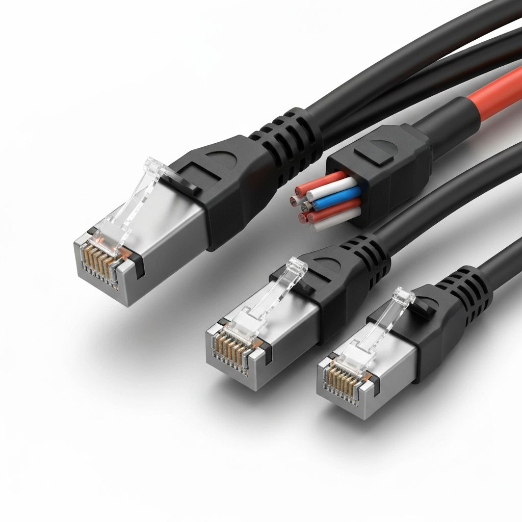 CAT-6 & Coaxial Cables